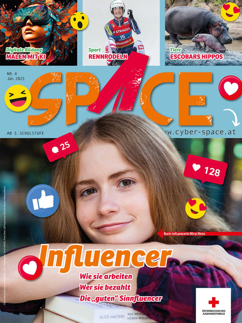 Freiexemplar - SPACE - Jahresabo ab 5. Schulstufe